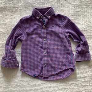 Vineyard Vines Toddler Flannel Whale Shirt